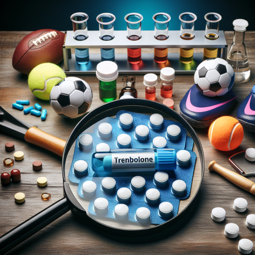 Importance of monitoring trenbolone tablets in sports anti-doping