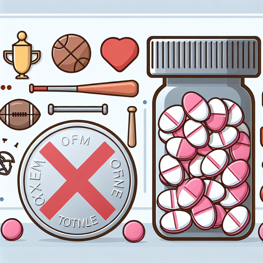 Oxymetholone tablets: doping in the sports world
