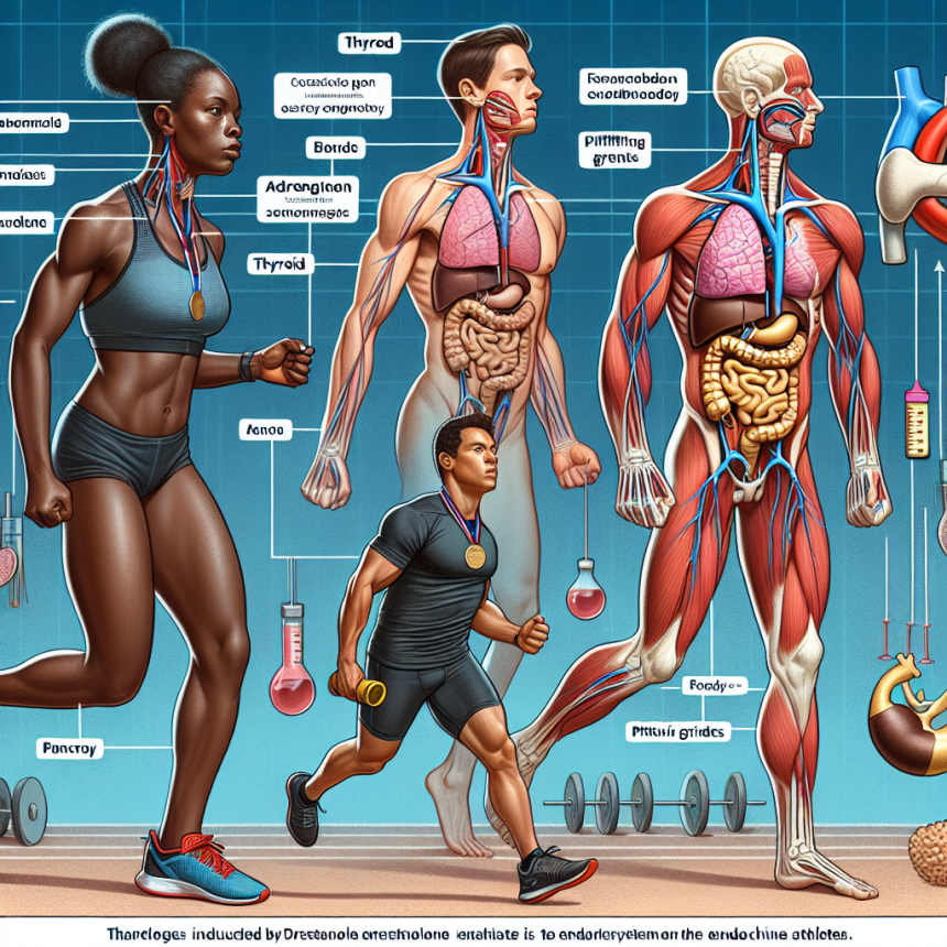 The effect of drostanolone enanthate on athletes' endocrine system