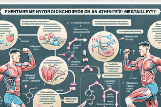 Impact of phentermine hydrochloride on athletes' metabolism