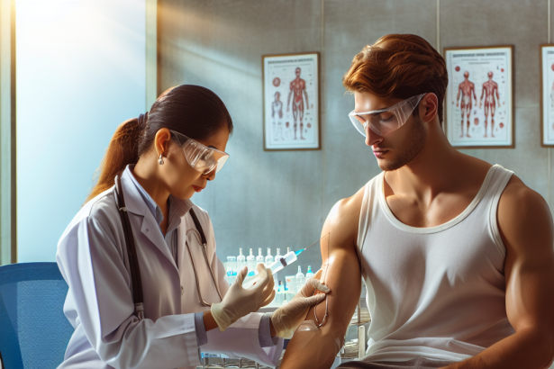 Bactericidal water injections: safe way to enhance sports performance