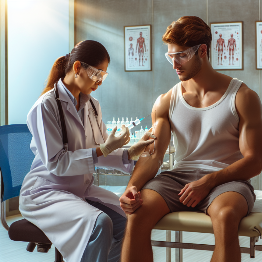 Bactericidal water injections: safe way to enhance sports performance