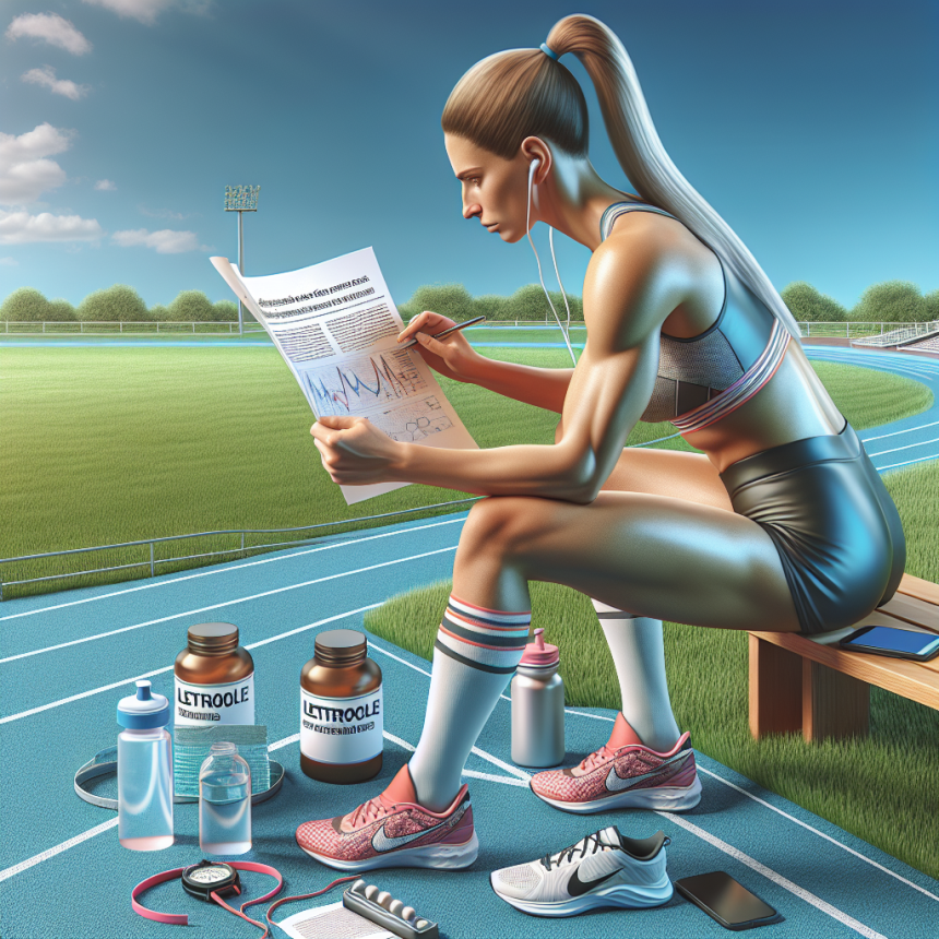 Regulating estrogen with letrozole in sports