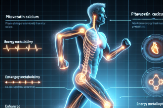 Pitavastatin calcium effects on energy metabolism during physical activity