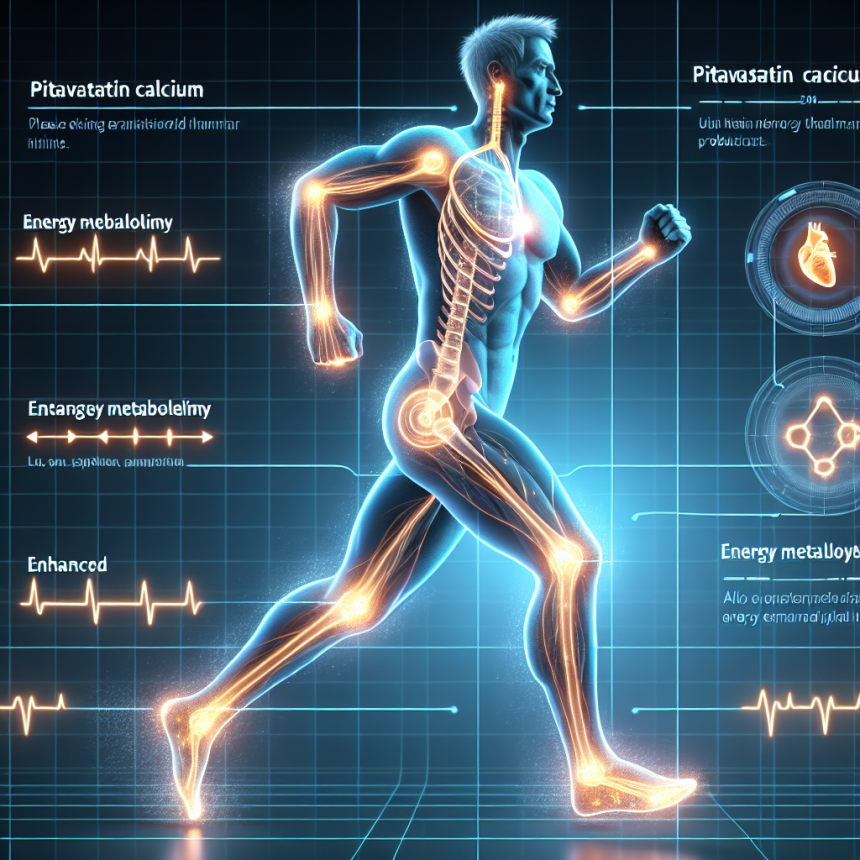 Pitavastatin calcium effects on energy metabolism during physical activity