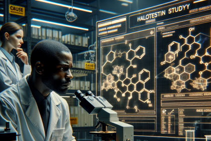 Military research on halotestin