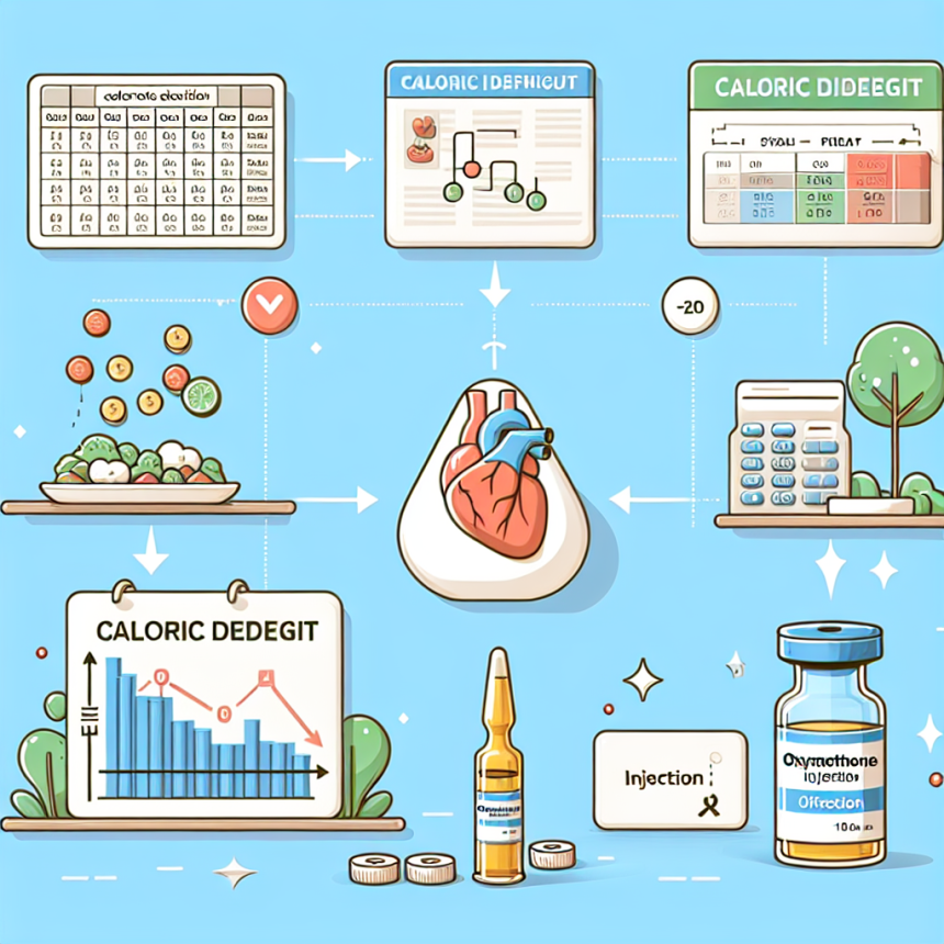 Caloric deficit protocol with oxymetholone injection