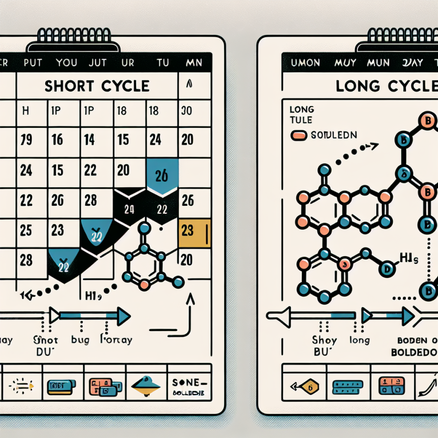 Duration of boldenone cycles: short vs long