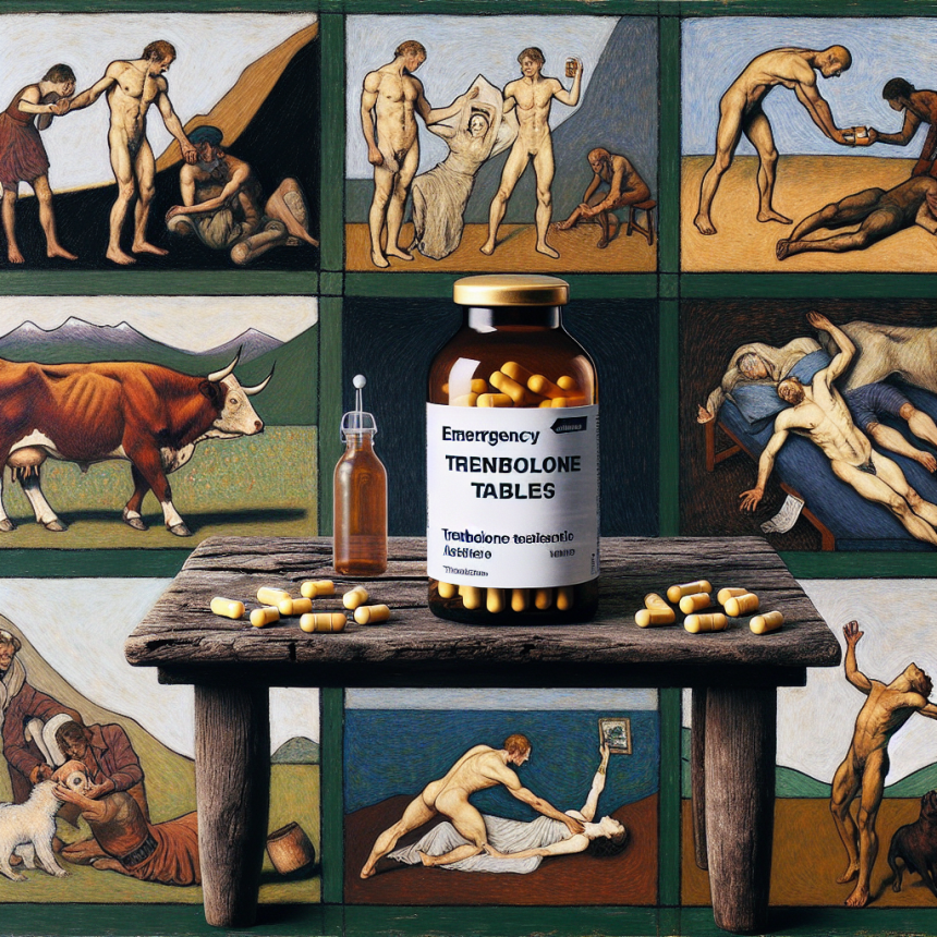 Emergency use cases for trenbolone compresse