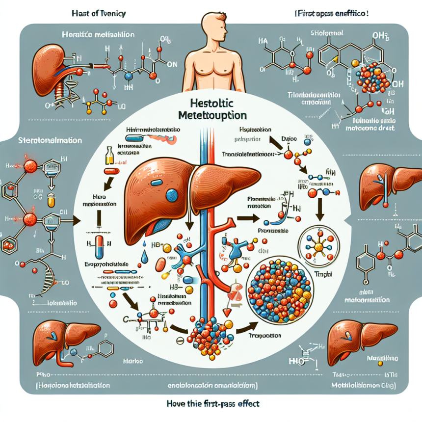 Hepatic metabolism of trestolone enantato: first-pass effect
