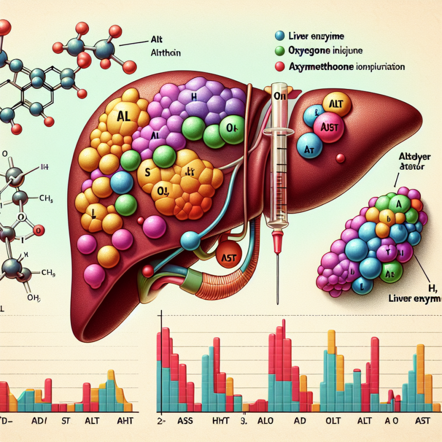 How oxymetholone injection affects liver enzymes (alt, ast)