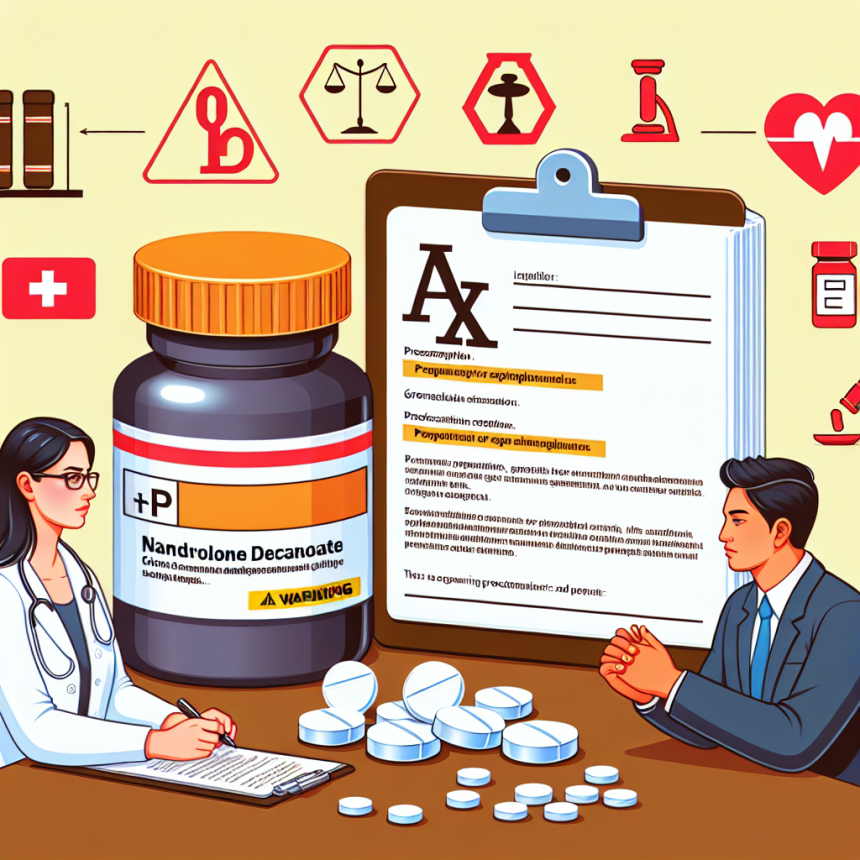 Prescription requirements for nandrolone decanoato