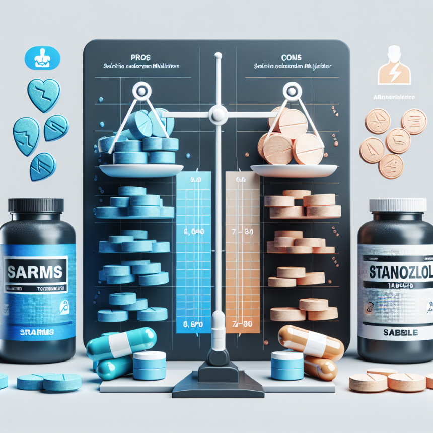 Sarms vs stanozololo compresse: a modern comparison