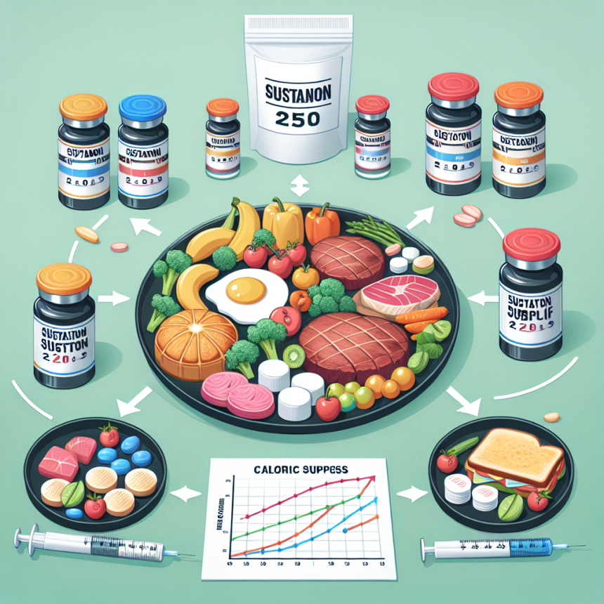 Caloric surplus strategy with sustanon 250