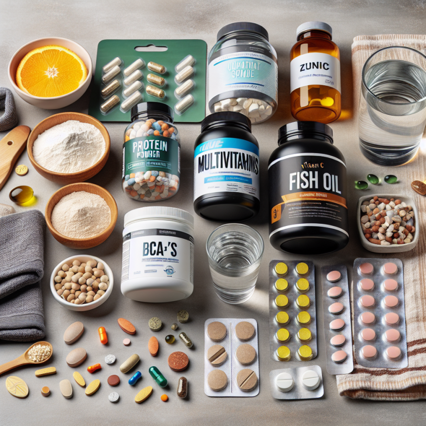 Supplements to aid recovery after sustanon 250