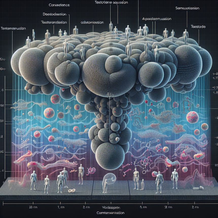 Volume of distribution of sospensione acquosa di testosterone